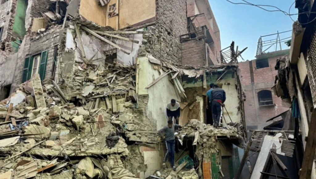 Derrumbe mortal en Egipto: ocho muertos en un edificio que colapsó en&nbsp;Guiza