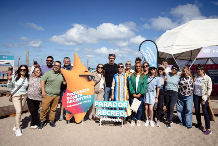 La Provincia inauguró los paradores Recreo en Miramar para potenciar el turismo de&nbsp;verano